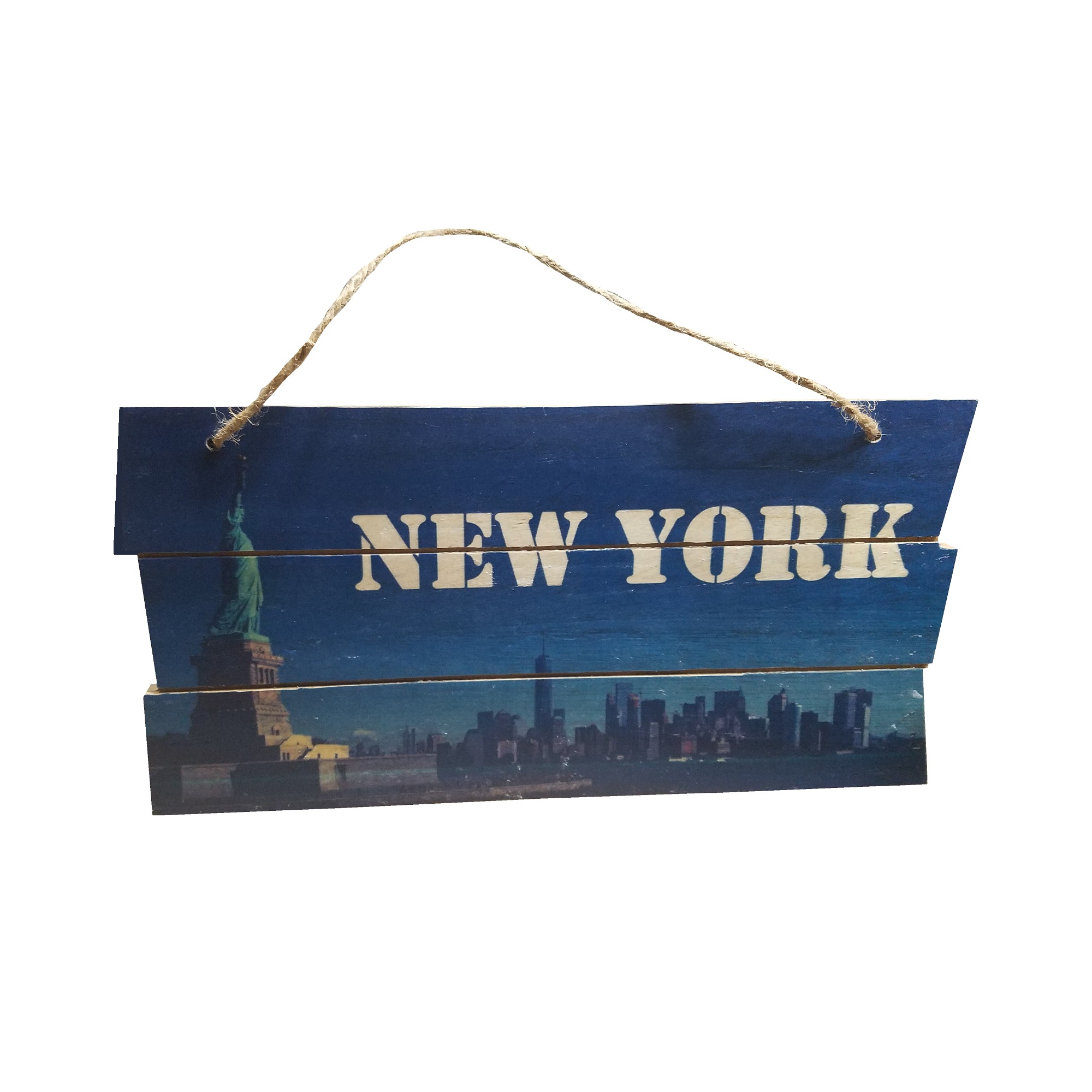 New York Skyline Plank