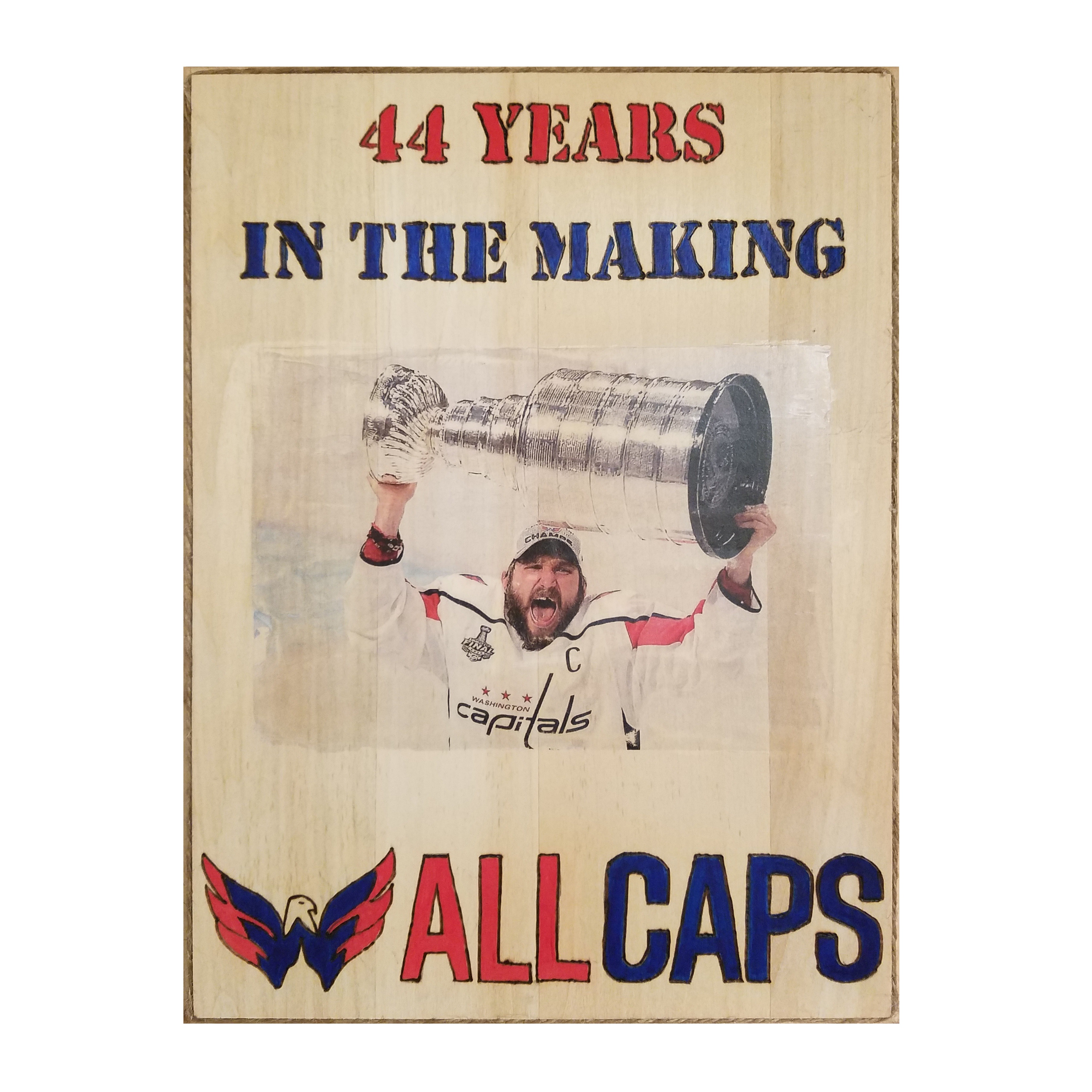 Washington Capitals Photo Plaque